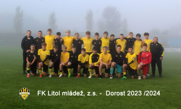 Radošovice/Pacov : FK Litol (dorost) 3:3